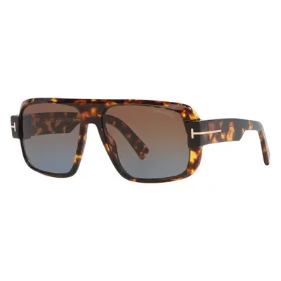 Tom Ford Man Sunglass FT1101 - Frame color: Tortoise Black, Lens color: Brown Grad