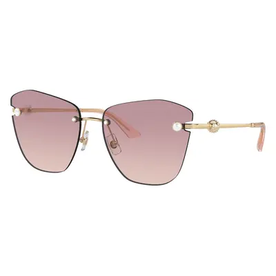 Jimmy Choo Woman Sunglass JC4004HB - Frame color: Pale Gold, Lens color: Brown Gradient Violet