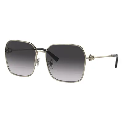 Tiffany & Co. Woman Sunglass TF3093D - Frame color: Pale Gold, Lens color: Grey Gradient