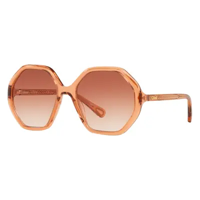 Chloé Unisex Sunglass CC0004S - Frame color: Orange, Lens color: Orange Gradient