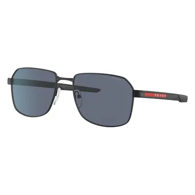 Prada Linea Rossa Man Sunglass PS 54WS - Frame color: Black Rubber, Lens color: Blue