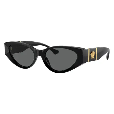 Versace Woman Sunglass VE4454 - Frame color: Black, Lens color: Dark Grey