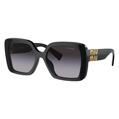 Miu Miu Woman Sunglass MU 10YS - Frame color: Black, Lens color: Grey Gradient