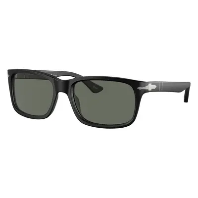 Persol Man Sunglass PO3048S - Frame color: Black, Lens color: Green Polarized