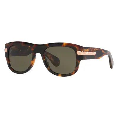 Gucci Man Sunglass GG1517S - Frame color: Tortoise, Lens color: Green