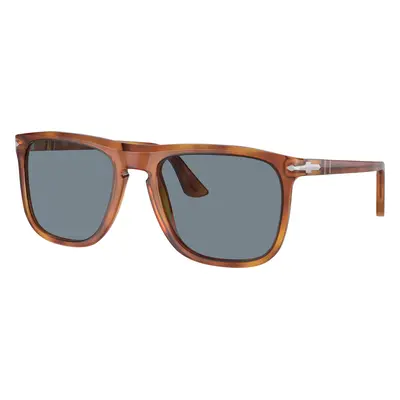 Persol Unisex Sunglass PO3336S - Frame color: Terra Di Siena, Lens color: Light Blue