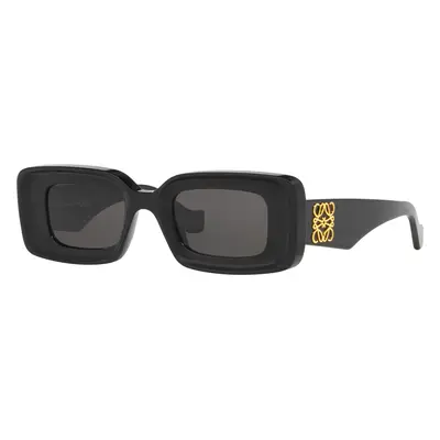 Loewe Woman Sunglass Anagram LW40101I - Frame color: Black, Lens color: Grey