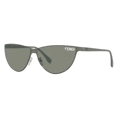 Fendi Woman Sunglass Fendi Cut Out FE40138U - Frame color: Grey, Lens color: Grey