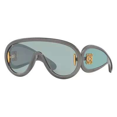 Loewe Man Sunglass Paulas Ibiza LW40108I - Frame color: Black, Lens color: Blue