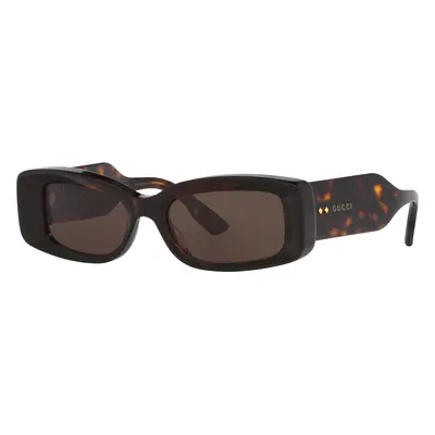 Gucci Woman Sunglass GG1528S - Frame color: Tortoise, Lens color: Brown