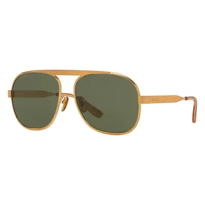 Gucci Man Sunglass GG1514S - Frame color: Gold, Lens color: Green