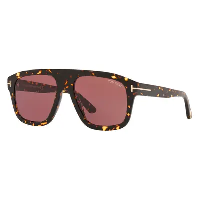 Tom Ford Man Sunglass FT0777 - Frame color: Tortoise, Lens color: Red