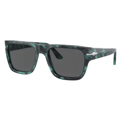 Persol Unisex Sunglass PO3348S - Frame color: Blue Havana, Lens color: Dark Grey