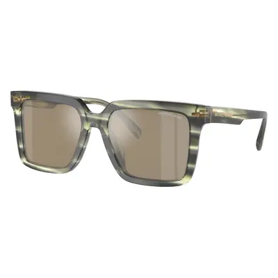 Michael Kors Man Sunglass MK2217U Abruzzo - Frame color: Olive Horn, Lens color: Olive Green