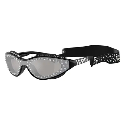 Swarovski Woman Sunglass SK6024 - Frame color: Black, Lens color: Light Grey Mirror Silver