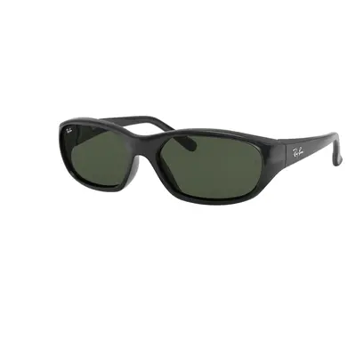 Ray-Ban Unisex Sunglass RB2016 Daddy-O - Frame color: Black, Lens color: G-15 Green