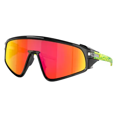 Oakley Unisex Sunglass OO9404 Latch™ Panel Inner Spark Collection - Frame color: Black Ink, Len