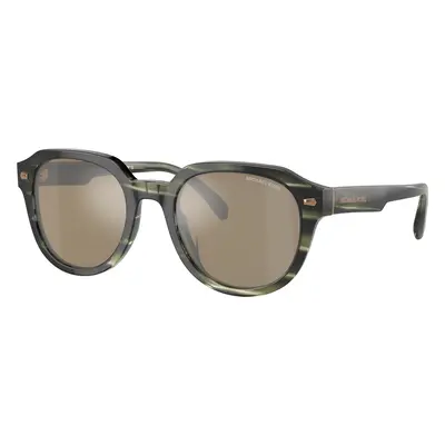 Michael Kors Man Sunglass MK2216U Eger - Frame color: Olive Horn, Lens color: Olive Green