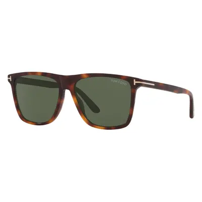 Tom Ford Man Sunglass Fletcher - Frame color: Tortoise Blonde, Lens color: Green