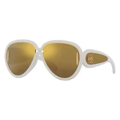 Loewe Woman Sunglass PAULAS IBIZA LW40132I - Frame color: Ivory, Lens color: Brown