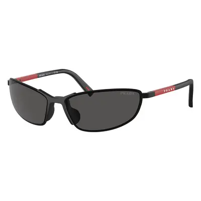 Prada Linea Rossa Man Sunglass PS 55ZS - Frame color: Matte Black, Lens color: Dark Grey