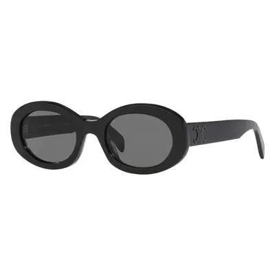 Celine Woman Sunglass Triompheu - Frame color: Black, Lens color: Grey