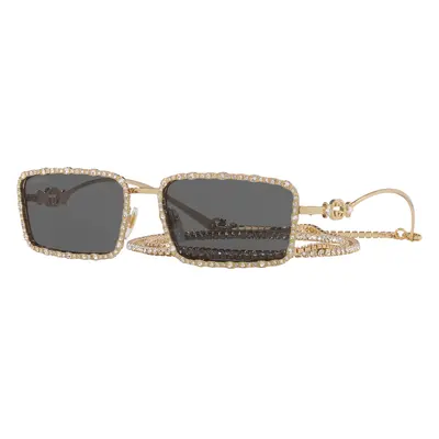 Gucci Woman Sunglass GG1568S - Frame color: Gold, Lens color: Grey