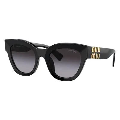 Miu Miu Woman Sunglass MU 01YS - Frame color: Black, Lens color: Grey Gradient