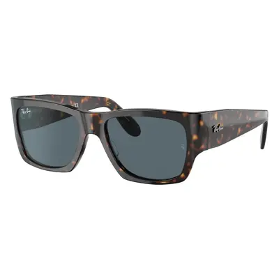 Ray-Ban Unisex Sunglass RB2187 Nomad - Frame color: Havana, Lens color: Dark Blue