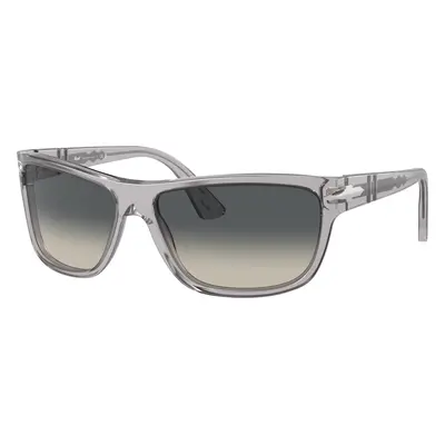 Persol Unisex Sunglass PO3342S - Frame color: Transparent Grey, Lens color: Light Grey Gradient