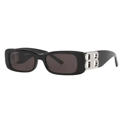 Balenciaga Woman Sunglass BB0096S - Frame color: Black Gold, Lens color: Grey