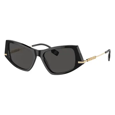 Burberry Woman Sunglass BE4408 - Frame color: Black, Lens color: Dark Grey