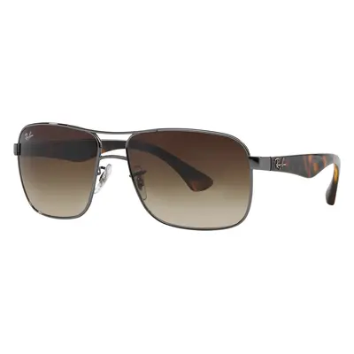 Ray-Ban Man Sunglass RB3516 - Frame color: Gunmetal, Lens color: Brown Gradient Dark Brown