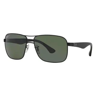 Ray-Ban Man Sunglass RB3516 - Frame color: Black, Lens color: Green