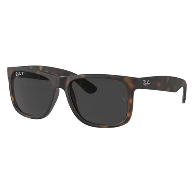 Ray-Ban Man Sunglass RB4165 Justin Classic - Frame color: Havana, Lens color: Dark Grey