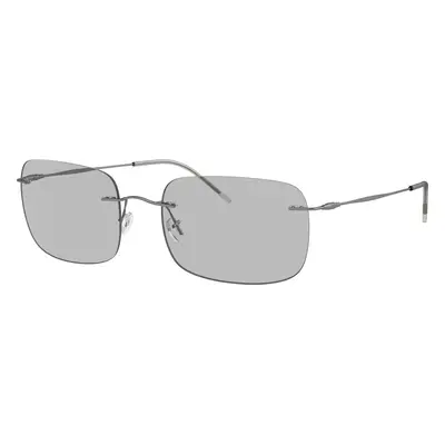 Giorgio Armani Man Sunglass AR1512M - Frame color: Matte Gunmetal, Lens color: Light Grey