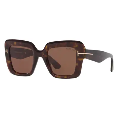 Tom Ford Woman Sunglass Esme TR - Frame color: Tortoise, Lens color: