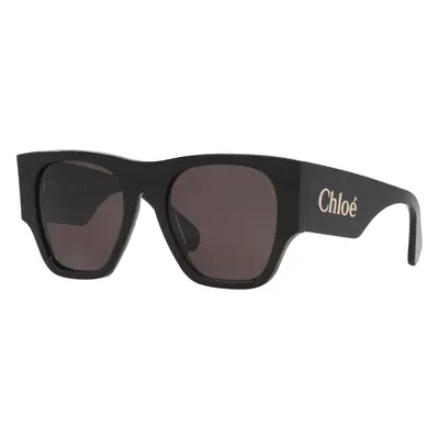 Chloé Woman Sunglass CH0233S - Frame color: Black, Lens color: Grey