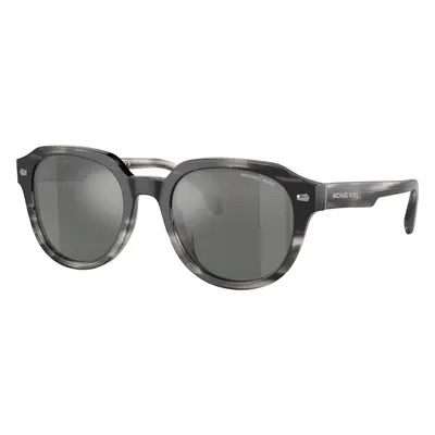 Michael Kors Man Sunglass MK2216U Eger - Frame color: Black Horn, Lens color: Grey