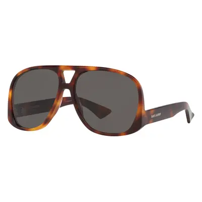 Saint Laurent Woman Sunglass SL 652 - Frame color: Tortoise, Lens color: Black