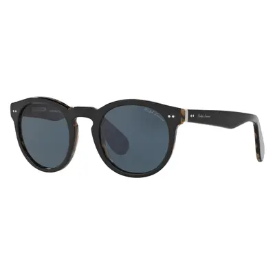 Ralph Lauren Woman Sunglass RL8146P - Frame color: Shiny Black On Spotty Havana, Lens color: Gr