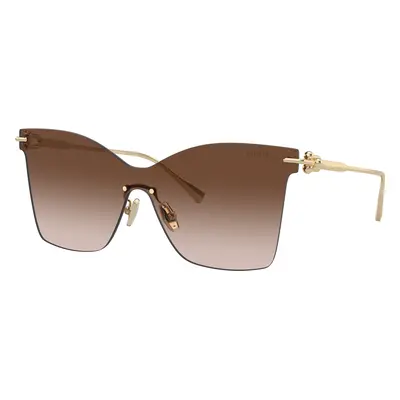 Tiffany & Co. Woman Sunglass TF3103K - Frame color: Pale Gold Plated, Lens color: Brown Gradien