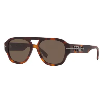 Fendi Man Sunglass Fendigraphy FE40130I - Frame color: Tortoise Blonde, Lens color: Brown