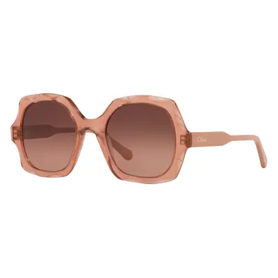 Chloé Woman Sunglass CH0226S - Frame color: Brown, Lens color: Copper