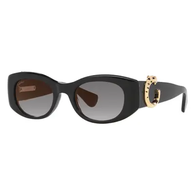 Cartier Woman Sunglass CT0472S - Frame color: Black, Lens color: Grey