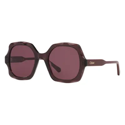 Chloé Woman Sunglass CH0226S - Frame color: Purple, Lens color: Purple