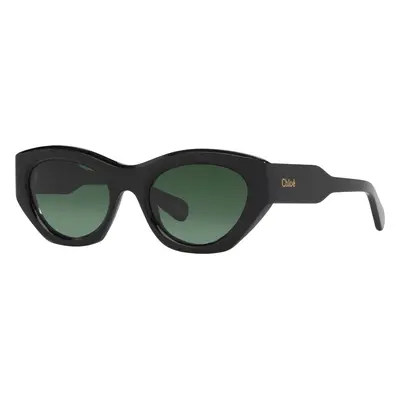 Chloé Woman Sunglass CH0220S - Frame color: Black, Lens color: Grey