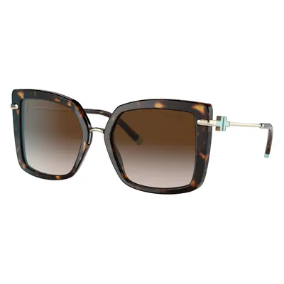 Tiffany & Co. Woman Sunglass TF4185 - Frame color: Havana, Lens color: Brown Gradient