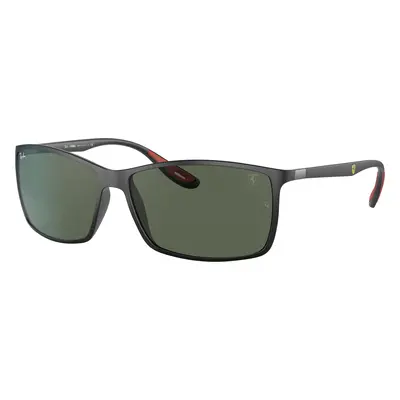 Ray-Ban Unisex Sunglass RB4179M Scuderia Ferrari Collection - Frame color: Black, Lens color: G