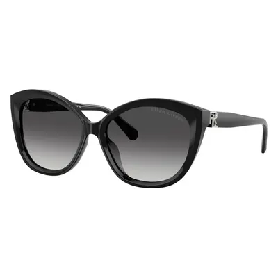 Ralph Lauren Woman Sunglass RL8225U - Frame color: Black, Lens color: Gradient Grey